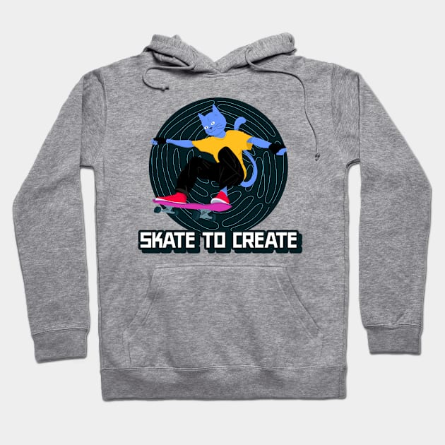 Skate to create skating Hoodie by E-Skateboardsgermany